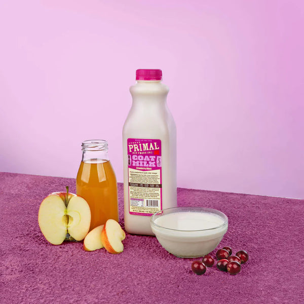 Primal Frozen Raw Goat's Milk Cranberry Blast 32 oz