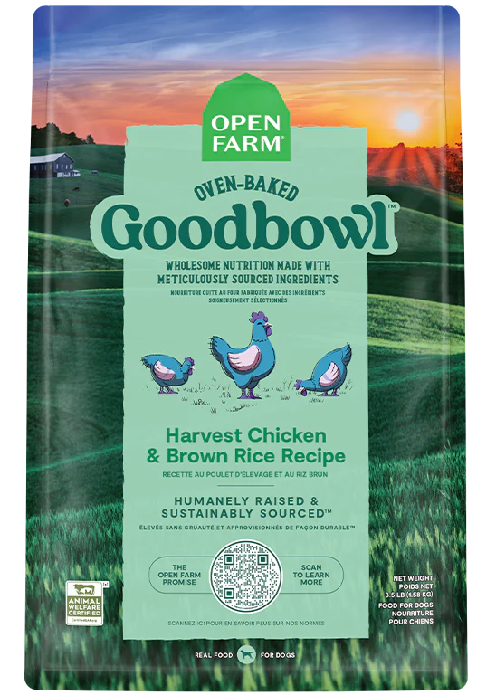 Open Farm Goodbowl 22lb Dry Dog Food (Select Chicken, Salmon or Beef)
