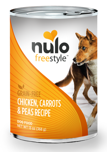 FreeStyle Grain Free Chicken, Carrots and Peas Recipe Canned Dog Food