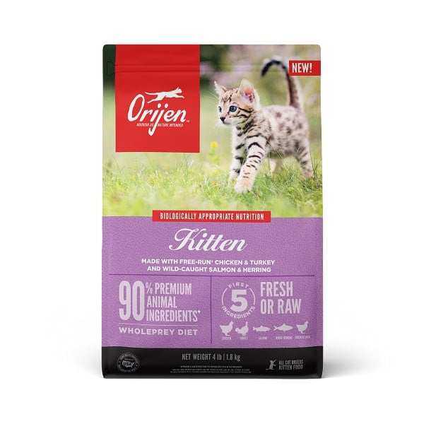 Premium High-Protein Grain-Free Kitten Recipe Dry Cat Food