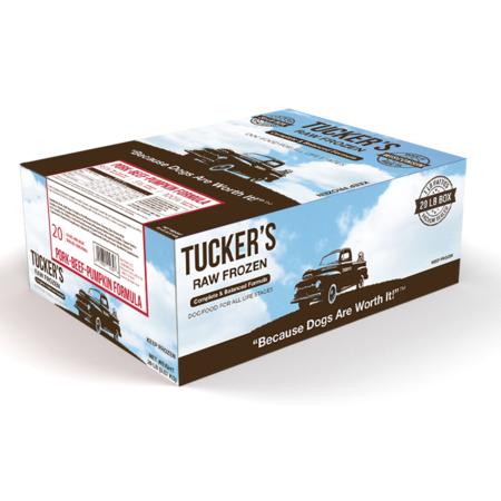 Tucker's® Raw Frozen Pork-Beef-Pumpkin Formula for Dogs 20lbs