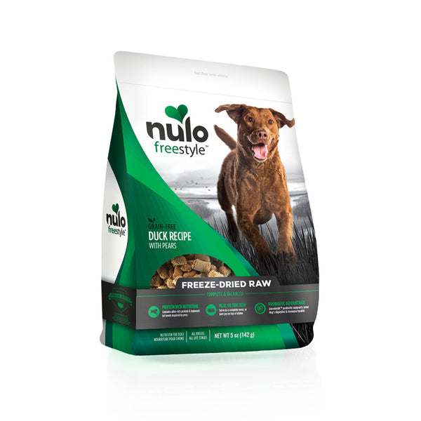 Nulo Freestyle Freeze-Dried Raw Duck Recipe w/ Pears Dog Food