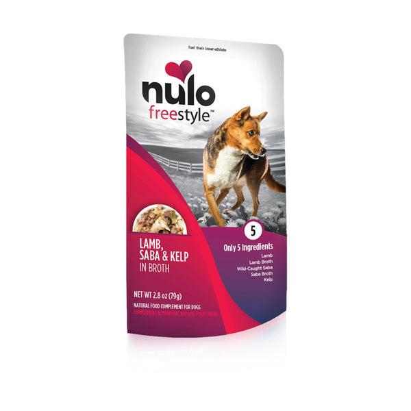 Nulo Freestyle Puppy & Adult Lamb, Saba & Kelp Recipe Wet Dog Food Topper