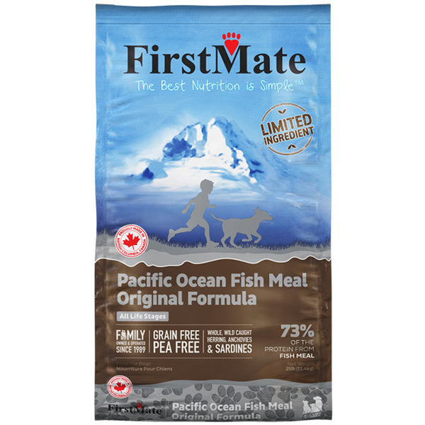 FirstMate Limited Ingredient Pacific Ocean Fish Meal Original Formula Dry Dog Food