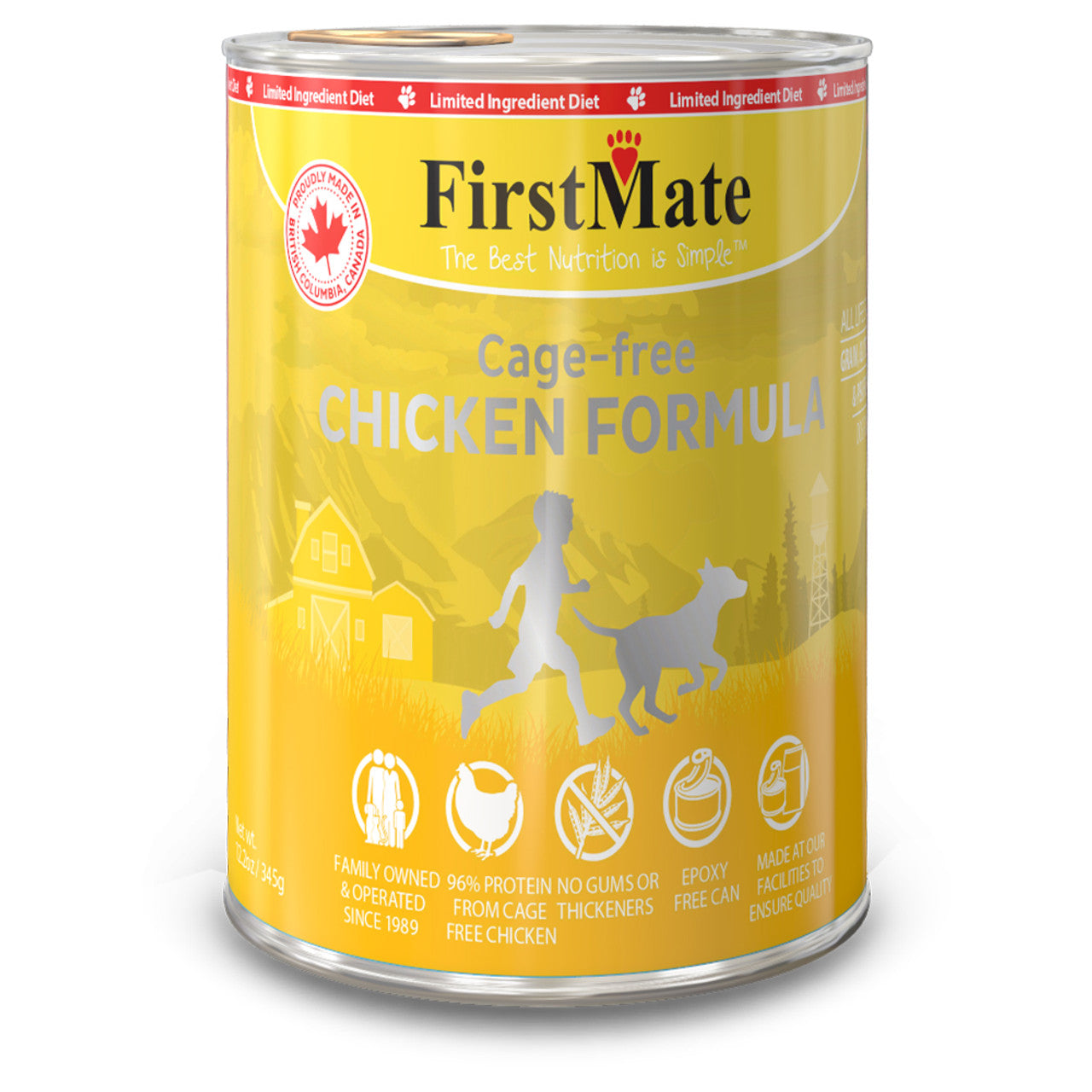 FirstMate Limited Ingredient Cage Free Chicken Formula Canned Dog Food firstmate-limited-ingredient-cage-free-chicken-formula-canned-dog-food