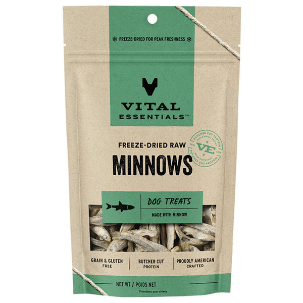 Vital Essentials Minnows Freeze-Dried Raw Dog Treats