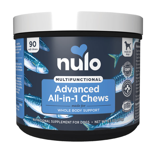 Nulo Multifunctional Advanced All-in-1 Chews for Whole Body Support Dog Supplement