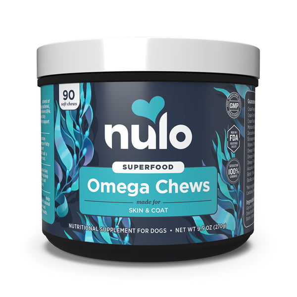 Nulo Superfood Omega Chews Dog Supplement