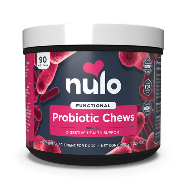 Nulo Functional Probiotic Chews Dog Supplement