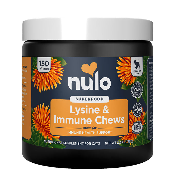 Nulo Superfood Lysine & Immune Chew Cat Supplement Nulo Superfood Lysine & Immune Chew Cat Supplement