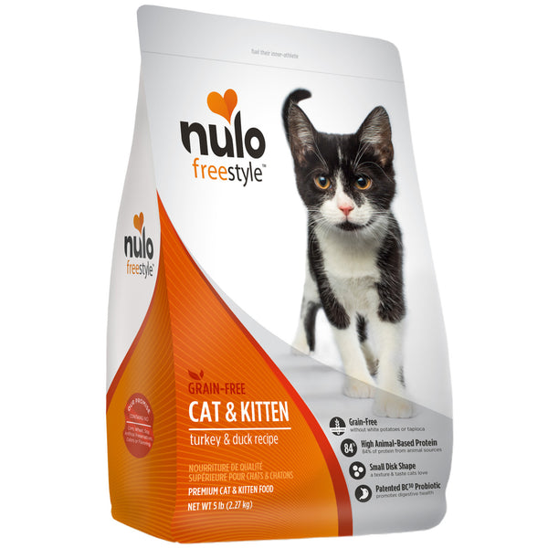 Nulo Freestyle Cat & Kitten Turkey & Duck Recipe Dry Cat Food