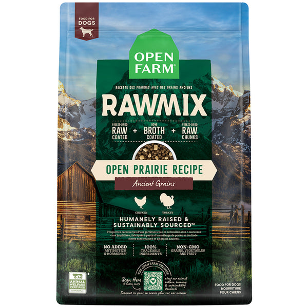 Open Farm RawMix Ancient Grains Open Prairie Recipe Dry Dog Food