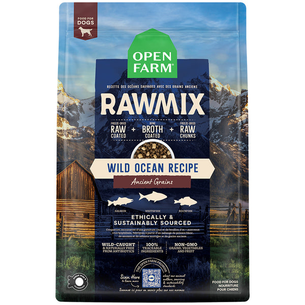 Open Farm RawMix Ancient Grains Wild Ocean Recipe Dry Dog Food