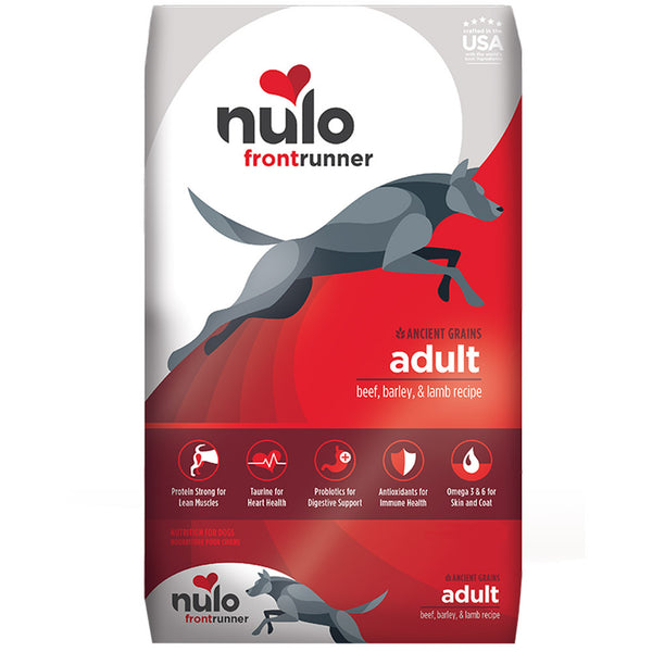 Nulo Frontrunner Ancient Grains Beef, Barley & Lamb Recipe Adult Dry Dog Food