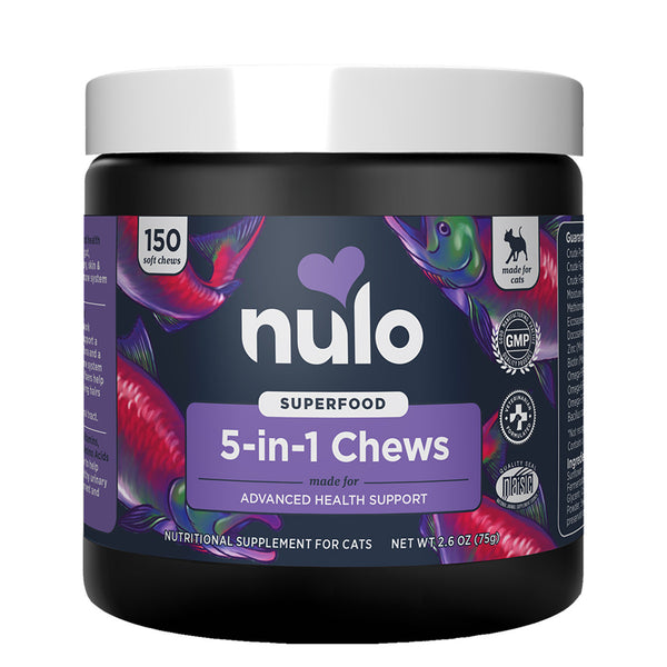 Nulo Superfood 5-in-1 Chews Cat Supplement