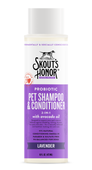 Skout's Honor Probiotic Shampoo + Conditioner Lavender 16oz