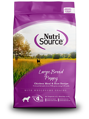 NutriSource Dog Food - Large Breed Puppy Chicken & Rice