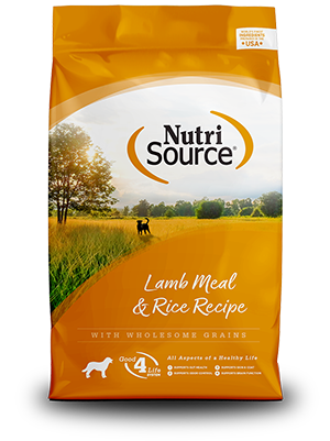 NutriSource Dog Food - Lamb Meal & Rice Recipe