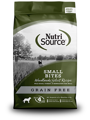 NutriSource Dog Food - Grain Free Small Bites Chicken & Pea
