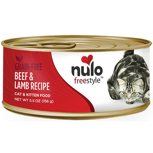 Nulo Freestyle Cat & Kitten Beef & Lamb Recipe Canned Cat Food