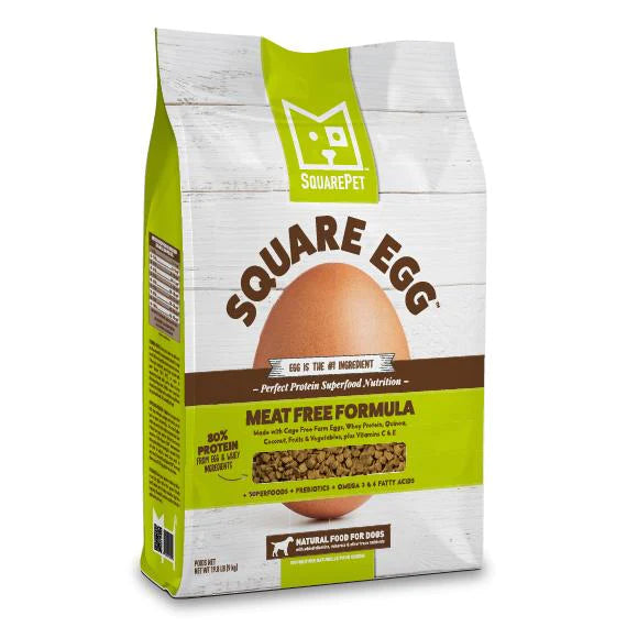SquarePet Square Egg Meat Free Formula Grain Inclusive Dry Dog Food