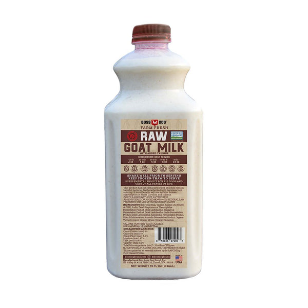 Boss Dog - Raw Goat Milk - 16 oz