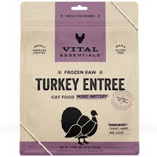 Vital Essentials Turkey Entrée Mini Nibs Freeze-Dried Raw Dog Food