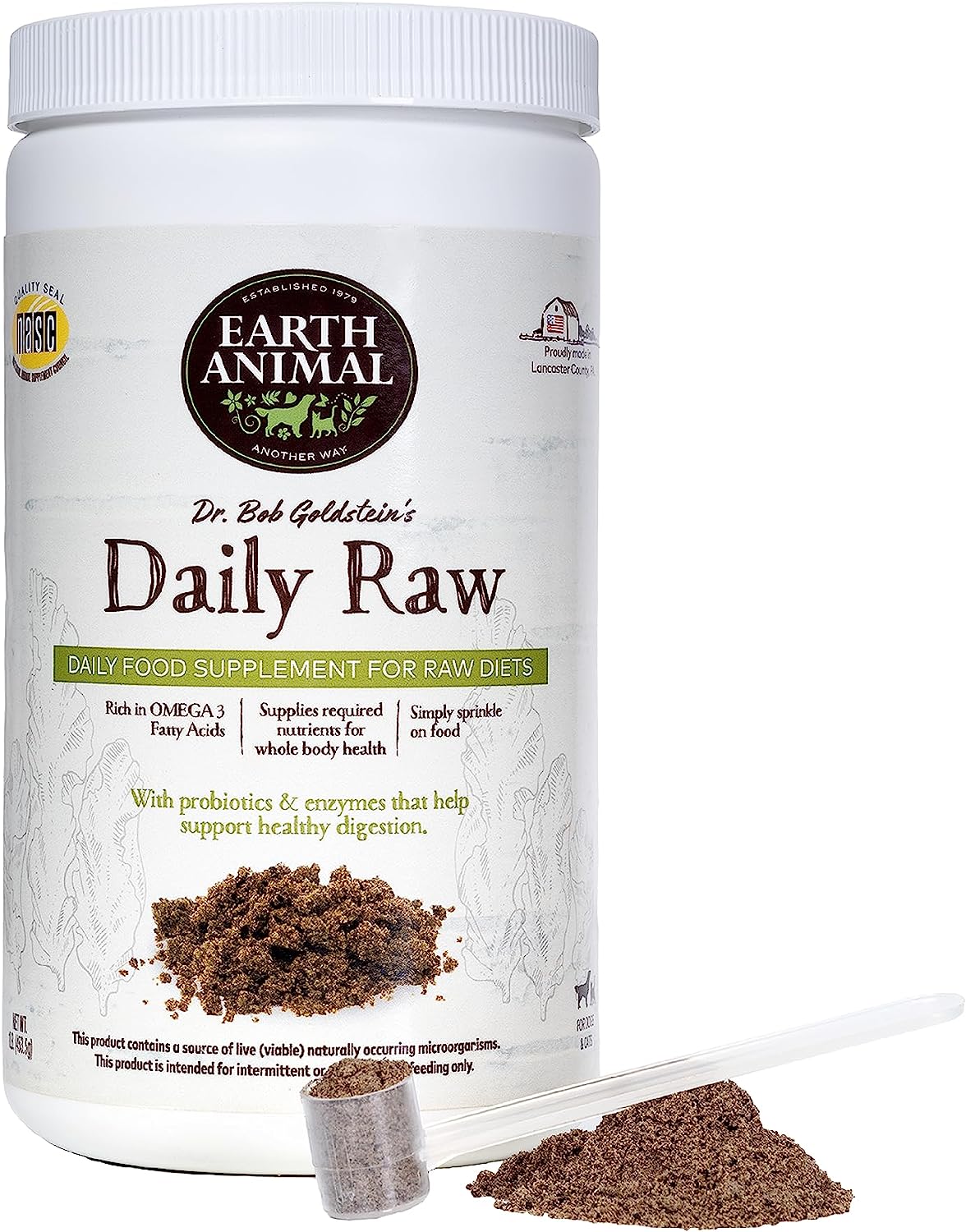 Daily Raw Food Nutritional Supplement - Earth Animal – Houston Raw Pet Food