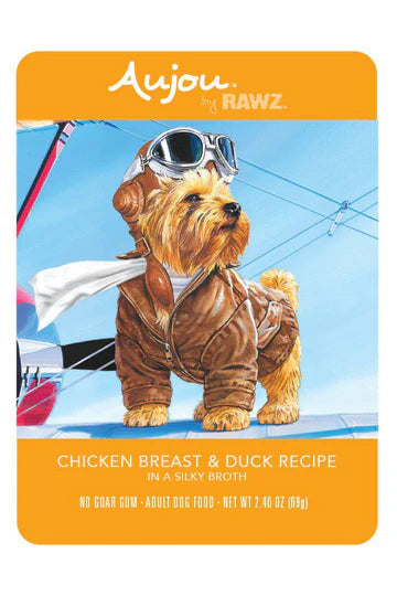 Rawz Aujou Chicken Breast & Duck Wet Dog Food