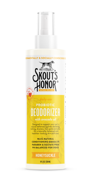 Skout's Honor Probiotic Deodorizing Spray Honeysuckle 8oz