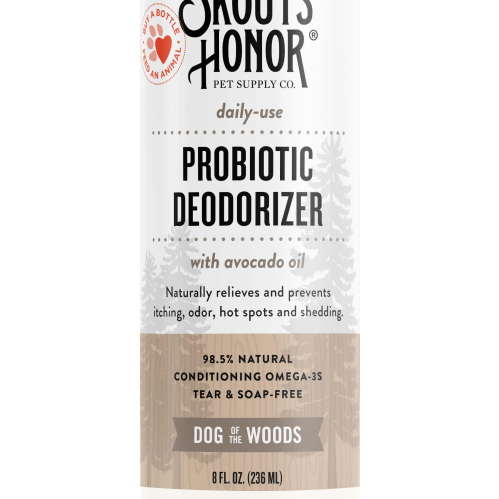 Skout's Honor Probiotic Deodorizer Dog of the Woods (Sandalwood Vanilla) 8oz