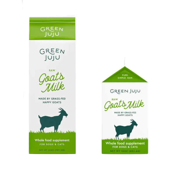 Green Juju Raw Goat's Milk (Select 16oz or 32oz)