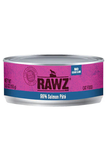 Rawz 96% Salmon Wet Cat Food