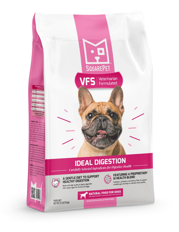 SquarePet Veterinarian Formulated Ideal Digestion Formula Grain Inclusive Dry Dog Food