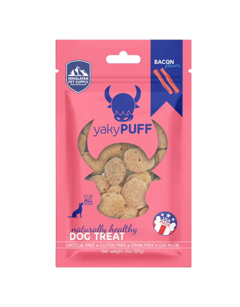 Himalayan Dog Treats Yaky Puff Bacon 2 oz – Houston Raw Pet Food