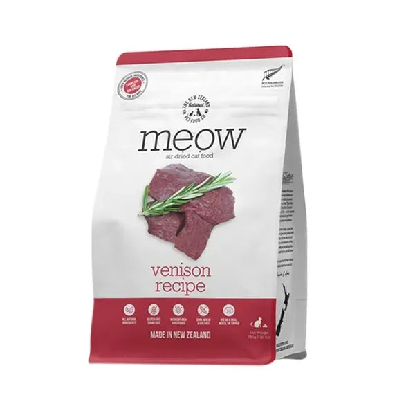 The NZ Natural Pet Food Co. Meow Air Dried Cat Food - Venison