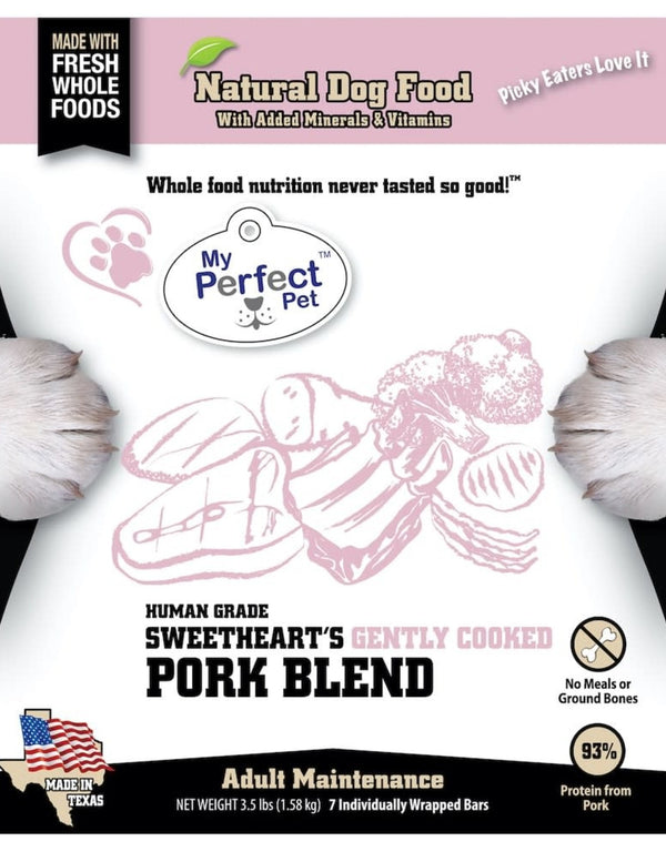 My Perfect Pet Sweetheart's Pork Blend 3.5lb