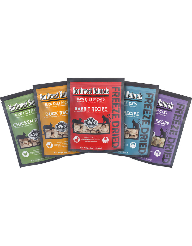 Northwest Naturals Freeze Dried Cat Food | Rabbit 11 oz – Houston Raw ...