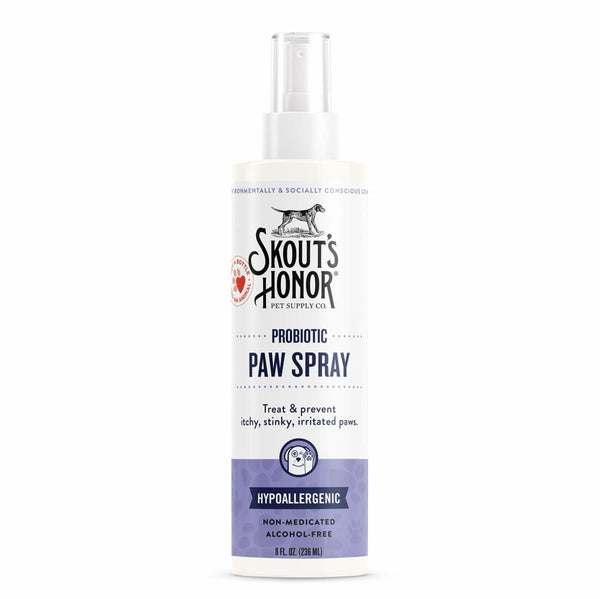 Skout's Honor Probiotic Paw Spray for Dogs & Cats 8oz
