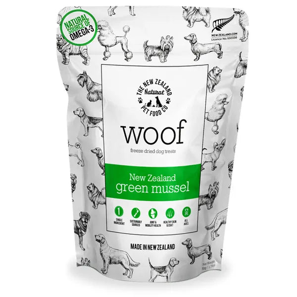 Woof freeze 2024 dried dog food