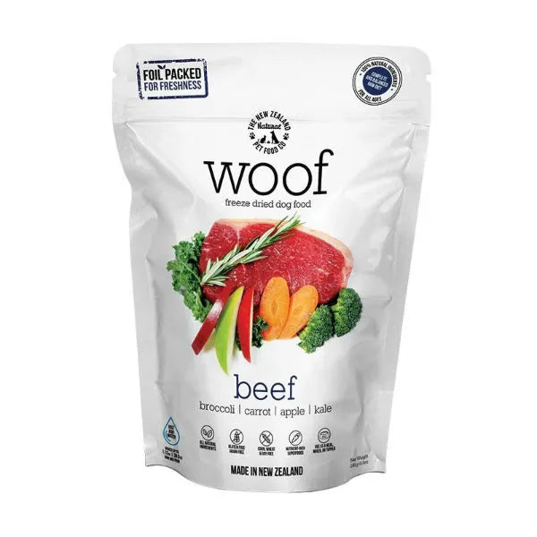 The NZ Natural Pet Food Co. Woof Freeze Dried Dog Treats - Beef