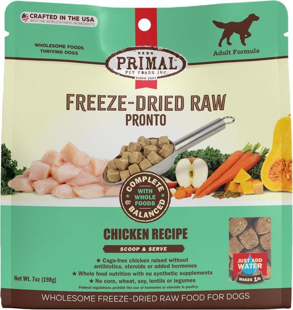 Canine Freeze-Dried Raw Pronto - Chicken Recipe