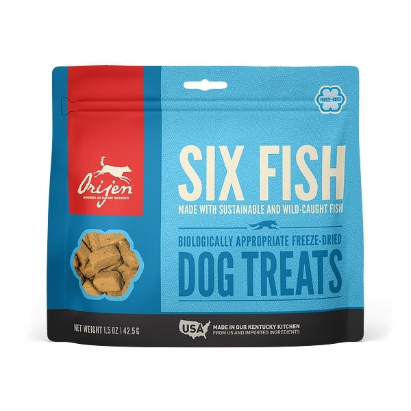 Grain Free Six Fish Freeze Dried Dog Treats