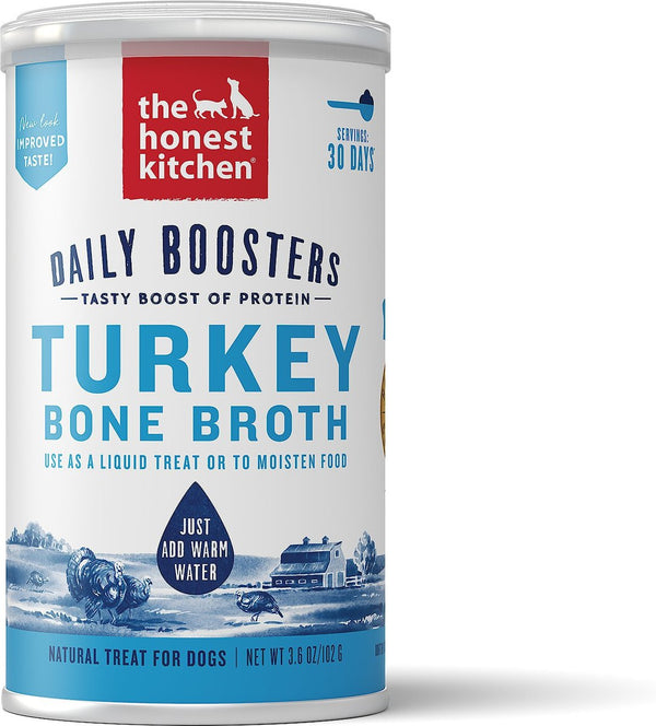 Daily Boosters Turkey Bone Broth for Dogs and Cats