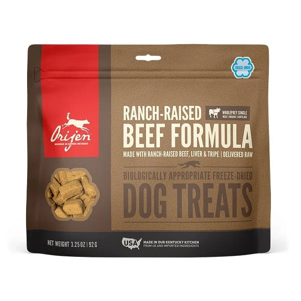 Freeze Dried Ranch Raised Beef Dog Treats