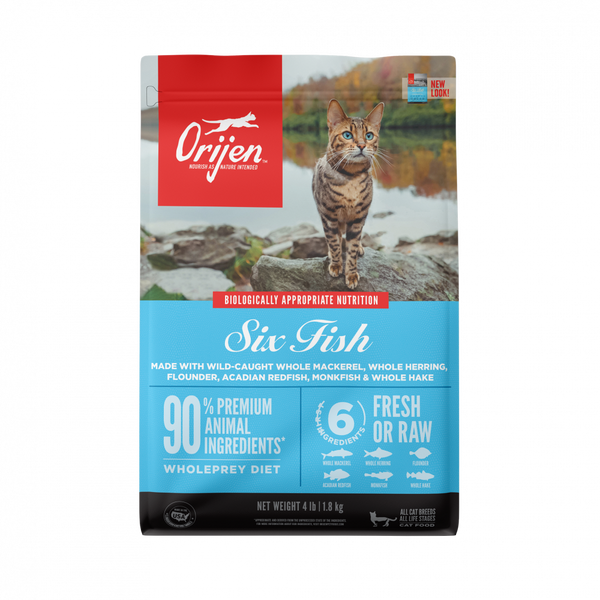 Grain Free Six Fish Dry Cat Food