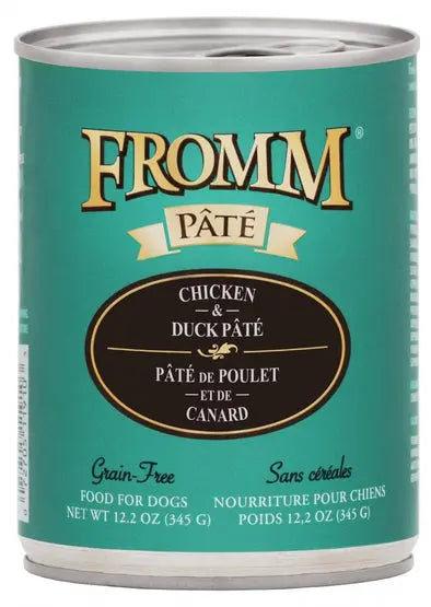 Fromm Gold Grain Free Chicken & Duck Pate Canned Dog Food