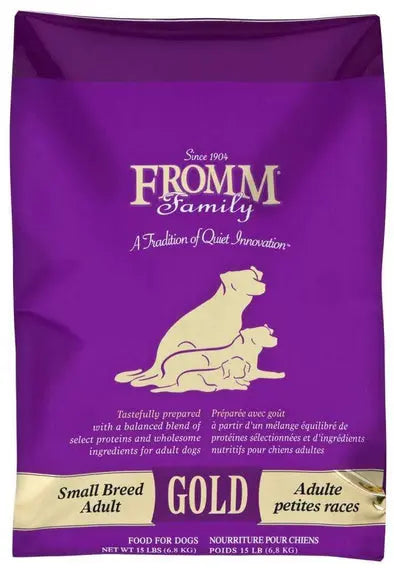 Fromm Gold Grain Inclusive Small Breed Adult Dry Dog Food