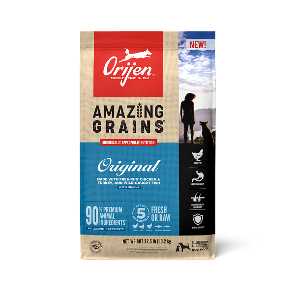 High Protein Amazing Grains Original Dry Dog Food