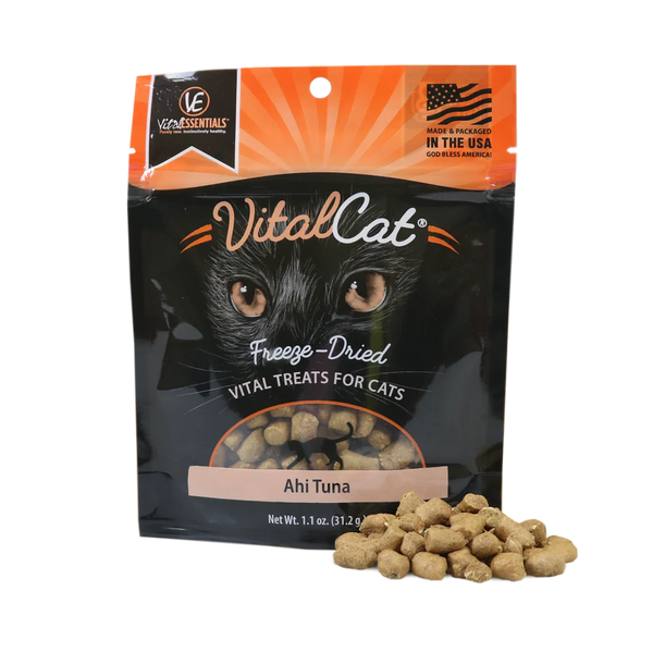 Vital Essentials® Vital Cat® Ahi Tuna Freeze-Dried Grain Free Cat Treats 1.1oz